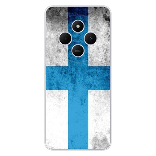 Silicone-skal med tryck - 1001 skal - Xiaomi Redmi 14C 4G - Marseilleflagga - Mjuk - Optimal skydd Transparent