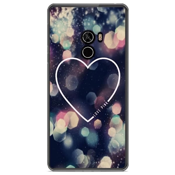Coque Housse Xiaomi Mi Mix 2 i silikon gel skydd baksidan - Hjärtat Kärlek