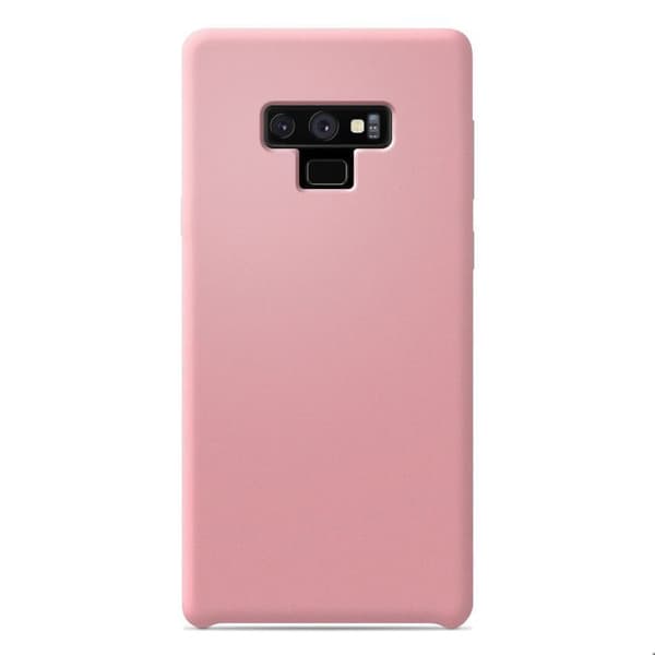 Coque silikon Soft Touch - Samsung - Galaxy Note 9 - Rosa - Stötsäker - Trådlös laddning rosa