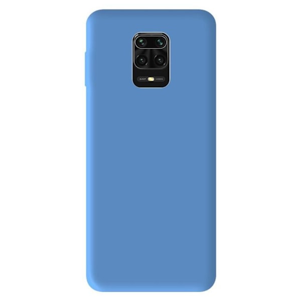 Siliconehölje - Xiaomi - Redmi Note 9 Pro - Mörkblå - Stötskydd - Fri åtkomst till funktioner Transparent