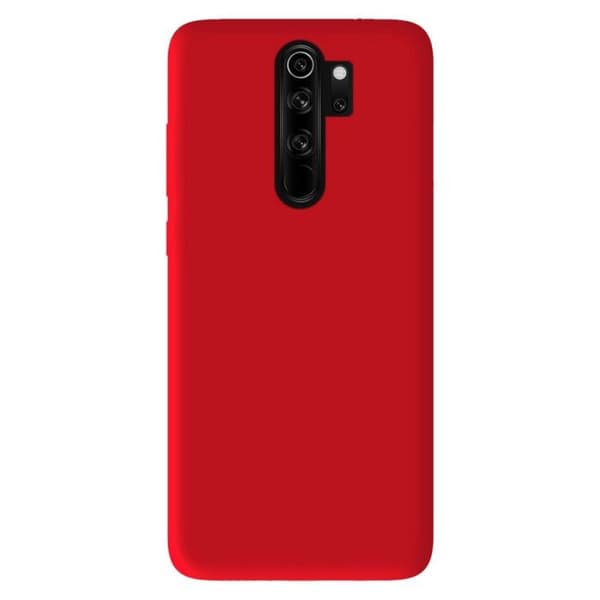 Röd silikonfodral - Kompatibel med Xiaomi Redmi Note 8 Pro Röd