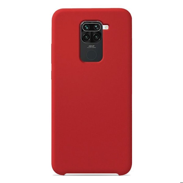 Silicone Coque Soft Touch - Xiaomi - Redmi Note 9 - Röd - Stötsäker - Trådlös laddning Röd