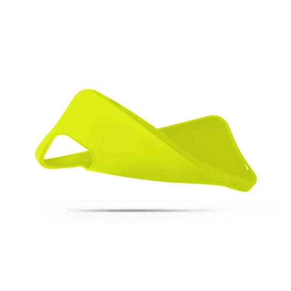 Gul fluorescerande silikonhus - Kompatibel med Xiaomi Mi Note 10 Lite fluorescerande gul