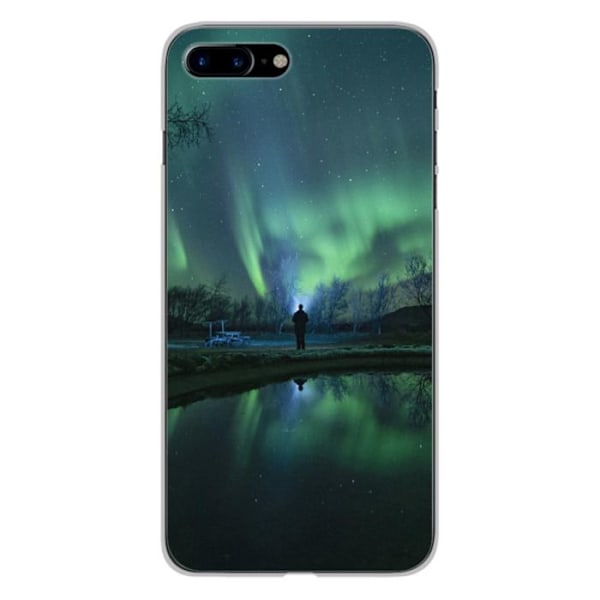 Siliconfodral med tryck - 1001 fodral - Apple iPhone 8 Plus - Flerfärgad - Semi-rigid - Optimalt skydd Transparent