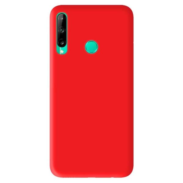 Siliconmatta - Kompatibel med Huawei P40 Lite E Transparent