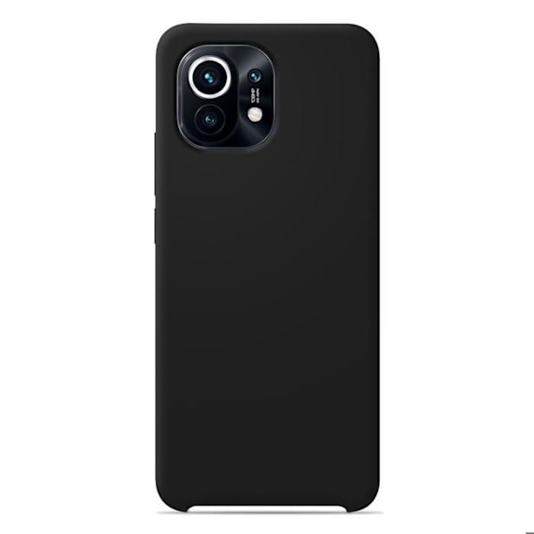 Silicone-fodral Soft Touch - Xiaomi - Mi 11 - Svart - Stötsäker - Trådlös laddning svart