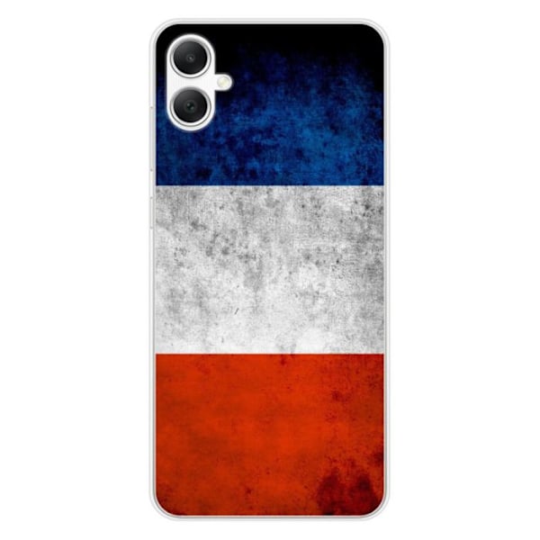 Siliconefodral med tryck - 1001 skal - Samsung Galaxy A05 - Frankrikes flagga - Mjuk - Optimalt skydd Transparent