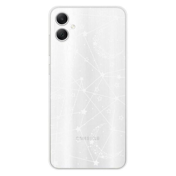 Siliconöverdrag - Kompatibel med Samsung Galaxy A05 - design med stjärnlinjer Transparent