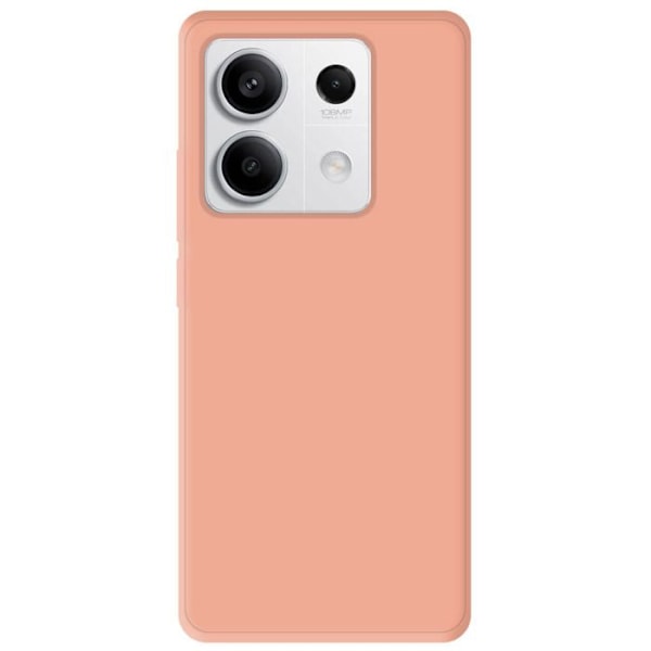 Skal i ljusrosa silikon - Kompatibel med Xiaomi Redmi Note 13 5G ljusrosa