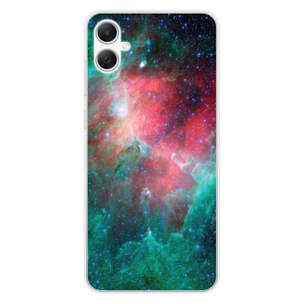 Silikonskal med tryck - 1001 Skal - Samsung Galaxy A05 - Nebulosa Mönster - Optimal Skydd - Mjuk Transparent