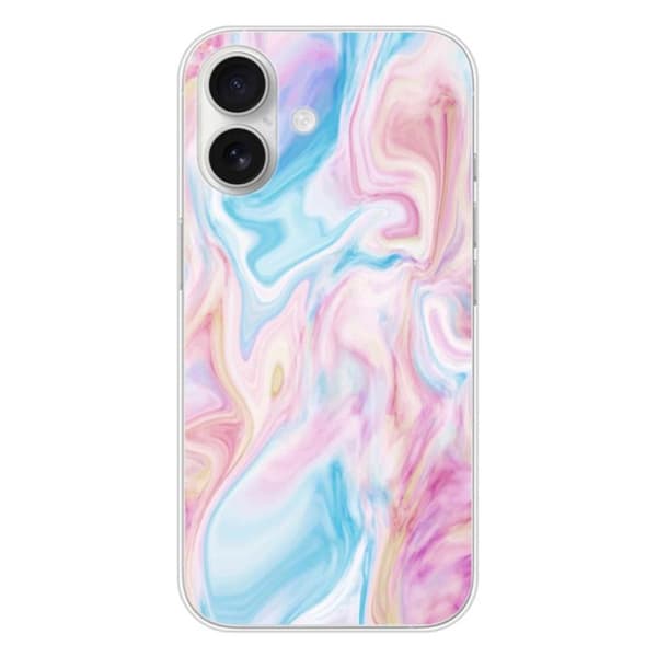 Siliconehölje - Kompatibel med Apple iPhone 16 - design tvål Transparent