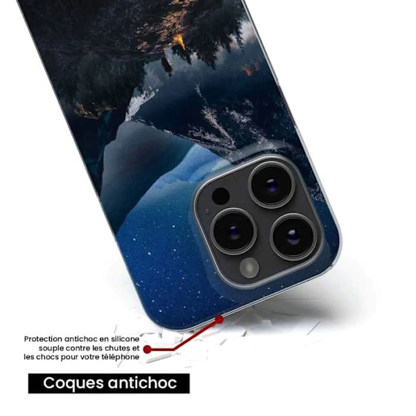 Siliconfodral - Kompatibel med Xiaomi 14T Pro - ensam design i bergen Transparent