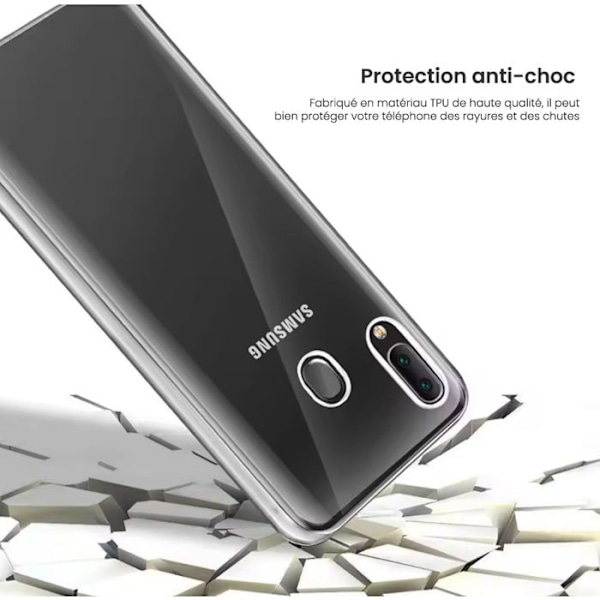 Heltäckande skal 360° - Kompatibel med Apple iPhone 11 - Dubbel transparent skydd Transparent