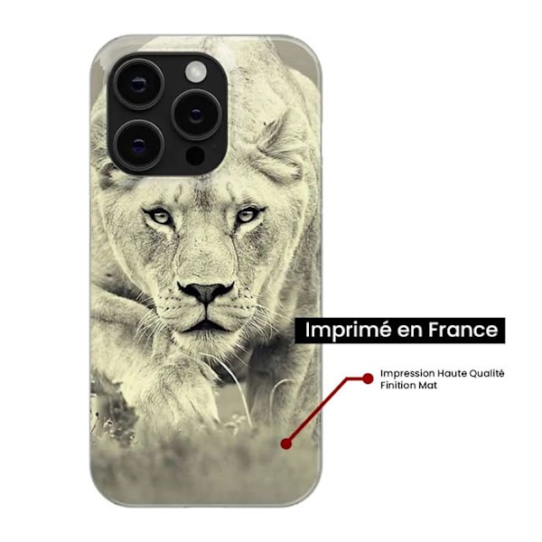 Silicone-fodral - Kompatibel med Xiaomi Redmi Note 13 Pro Plus 5G - lejon-design Transparent