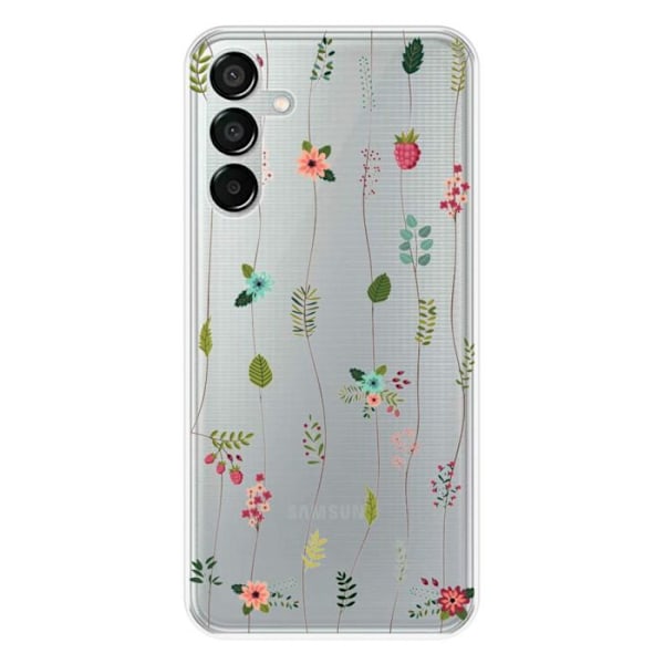 Coque Silikontryckt - 1001 Skal - Galaxy M15 5G - Blomsteruppstigning - Optimal Skydd - Mjuk Transparent