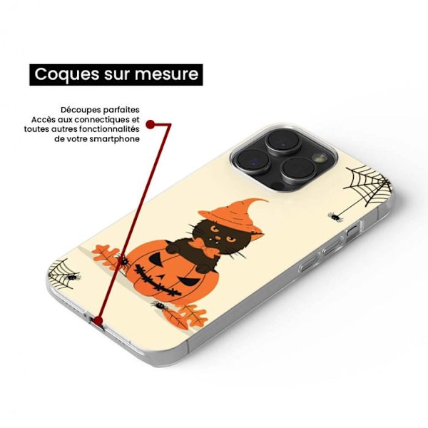 Siliconefodral med tryck - 1001 fodral - Xiaomi 13 Lite - Flerfärgad - Halloween - Semi-stivt Flerfärgad