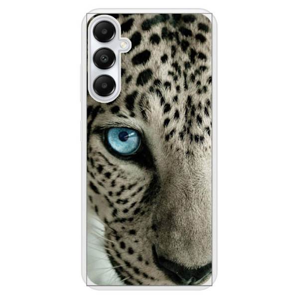 Silicone-förstärkt skal med leopardöga, kompatibelt med Samsung Galaxy A05S Transparent