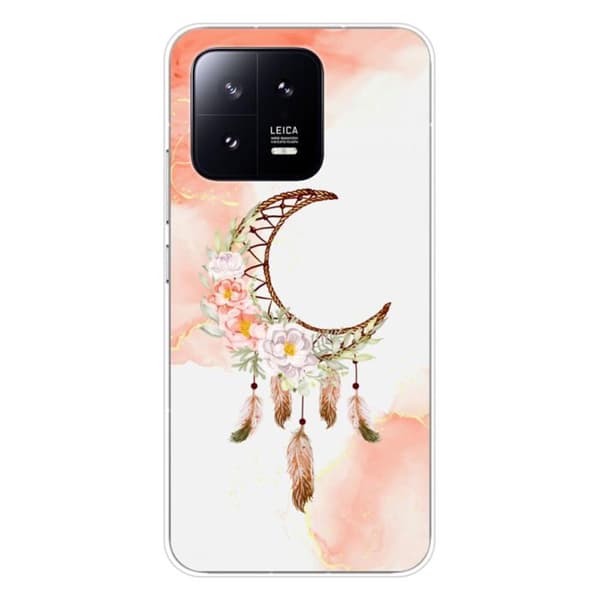 Siliconfodral - Kompatibel med Xiaomi 13 - design drömfångare måne Transparent