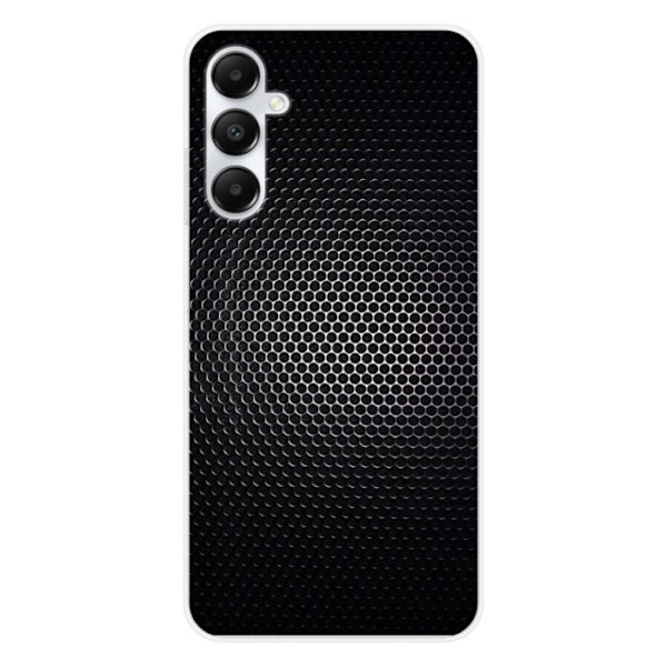 Siliconöverdrag - Kompatibel med Samsung Galaxy A25 - design mörk metall Transparent