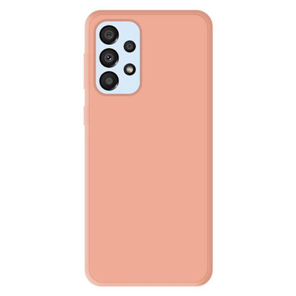 Skyddande skal i ljusrosa silikon - Kompatibel med Samsung Galaxy A33 5G ljusrosa