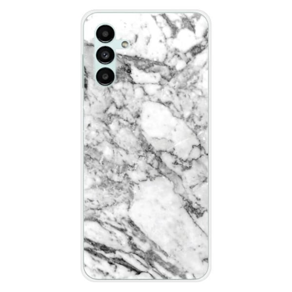 Tryckt silikonfodral som är kompatibelt med Samsung Galaxy A13 5G White Marble