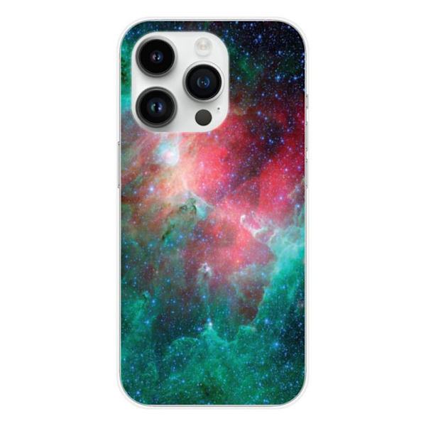 Siliconfodral - Kompatibel med Apple iPhone 14 Pro - nebulosadesign Transparent