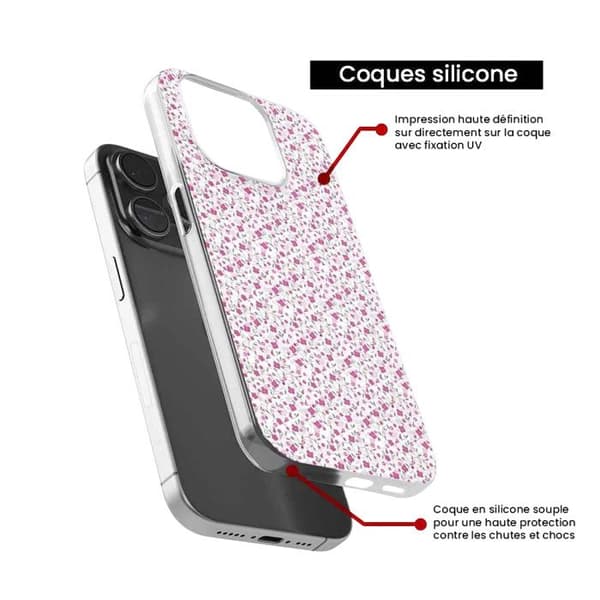 Tryckt silikonfodral som är kompatibelt med Apple iPhone 16 Wild Liberty Transparent