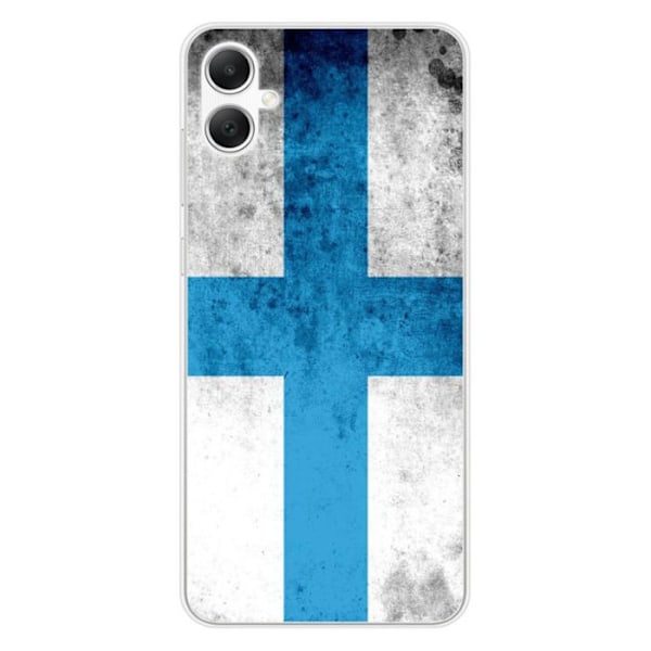 Silicone Fodral - 1001 Fodral - Samsung Galaxy A05 - Marseille Flagga - Optimal Skydd - Mjuk Transparent