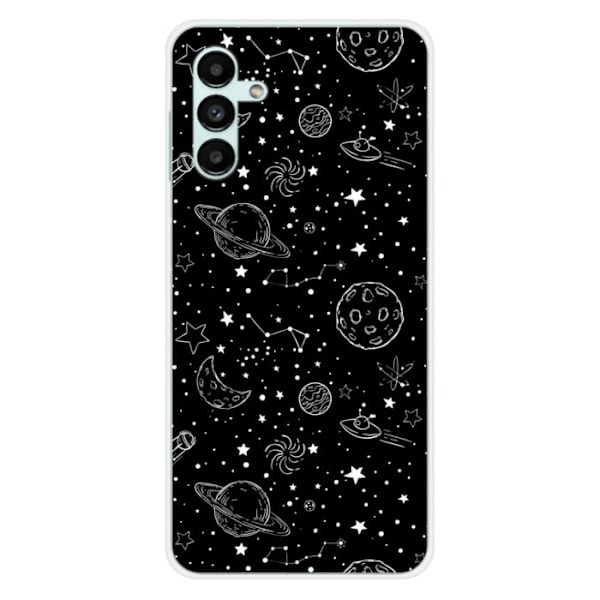 Tryckt silikonfodral som är kompatibelt med Samsung Galaxy A13 5G Galaxy A04S Galaxy draw Transparent