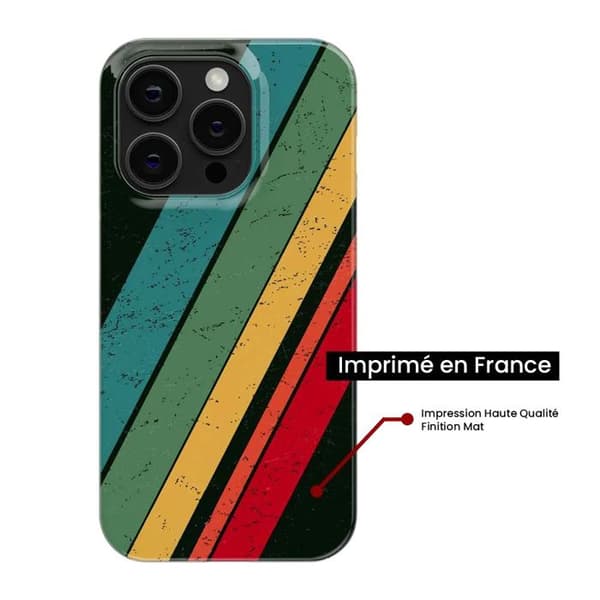 Siliconfodral - Kompatibel med Apple iPhone 13 - grunge-design Transparent