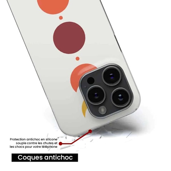 Silicone Case Printed - 1001 Cases - Xiaomi Redmi 14C 4G - Eclipse Pattern - Optimal Protection - Flexible Transparent