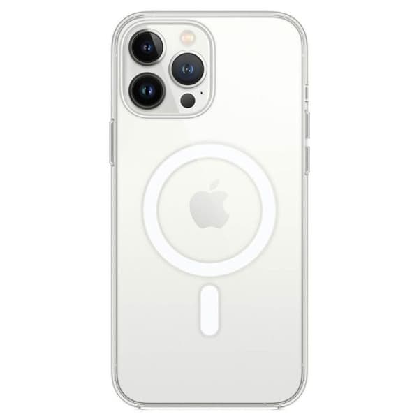 MagSafe silikonfodral - Apple - iPhone 12 Pro Max - Transparent - Halvstyvt - Elegant Transparent