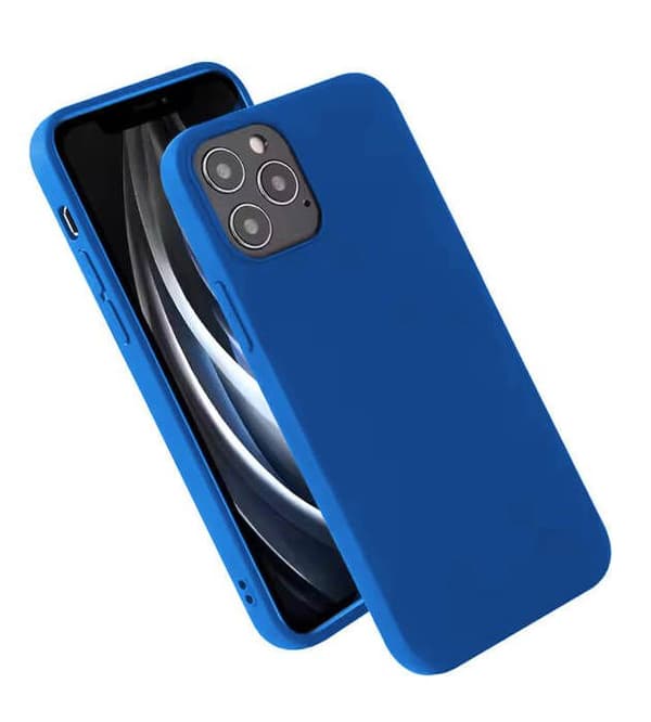 Blå silikonfodral - Kompatibel med Samsung Galaxy S23 blå