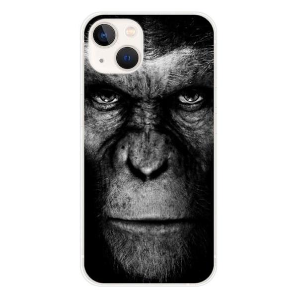 Silicone-fodral - Kompatibel med Apple iPhone 13 - apdesign Transparent