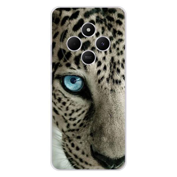 Siliconfodral - Kompatibel med Xiaomi Redmi 14C 4G - design med leopardöga Transparent