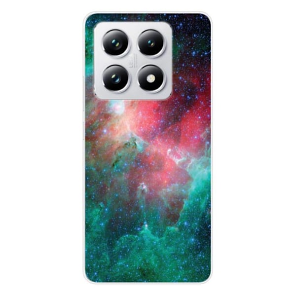 Siliconfodral - Kompatibel med Xiaomi 14T Pro - nebulös design Transparent