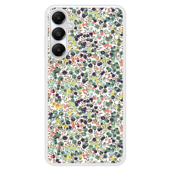 Silkonförstärkt tryckt skal kompatibelt med Samsung Galaxy A25 Liberty Wiltshire Grön Transparent