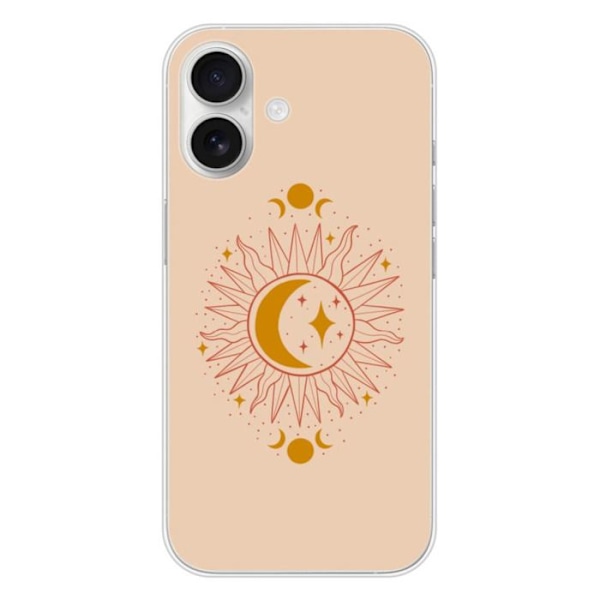 Siliconfodral - Kompatibel med Apple iPhone 16 - zenithdesign Transparent