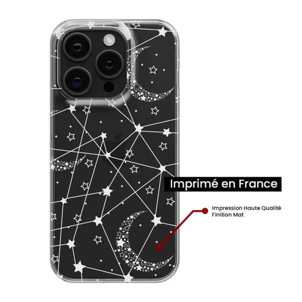 Siliconfodral - Kompatibel med Samsung Galaxy S22 Plus - mönster stjärnlinjer Transparent
