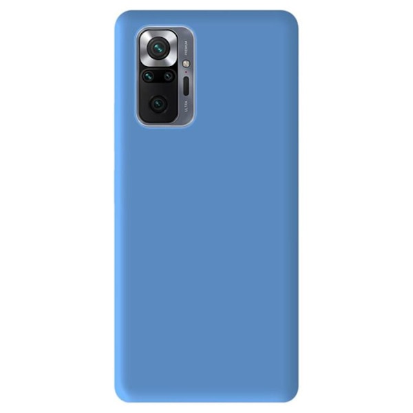 Sky blue silicone case - Compatible with Xiaomi Redmi Note 10 Pro himmelsblå