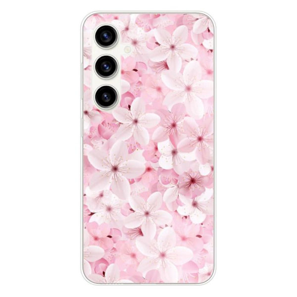 Silicone-fodral - Kompatibel med Samsung Galaxy S23 FE - sakura-design Transparent