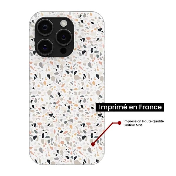 Silicontäcka - Kompatibel med Xiaomi Mi 12 Pro - terrazzo färgdesign Transparent