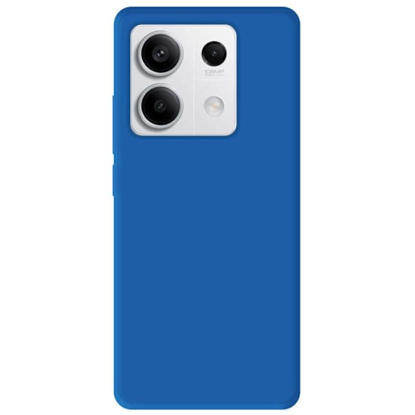 Blå silikonfodral - Kompatibel med Xiaomi Redmi Note 13 5G blå