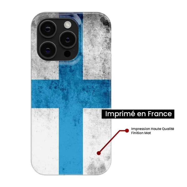Siliconfodral - Kompatibel med Apple iPhone 14 Pro - design flagga Marseille Transparent