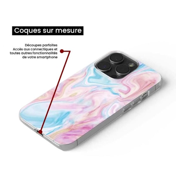 Tryckt silikonfodral som är kompatibelt med Xiaomi Mi 9 Lite Soap Transparent