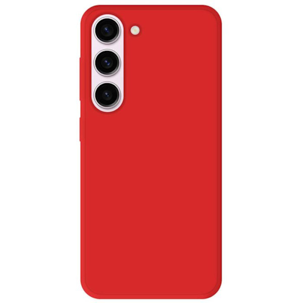 Röd silikonfodral - Kompatibel med Samsung Galaxy S23 FE Röd