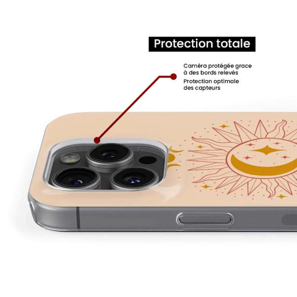Silikonskal - Kompatibel med Apple iPhone 14 Pro - zenithdesign Transparent