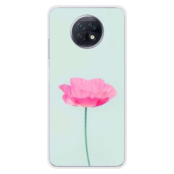 Tryckt silikonfodral som är kompatibelt med Xiaomi Redmi Note 9T 5G Rose Flower