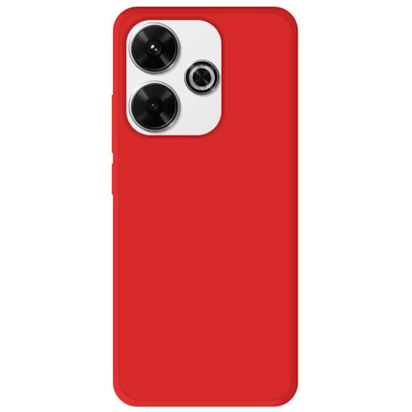 Röd silikonfodral - Kompatibel med Xiaomi Redmi 13 4G Röd