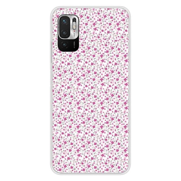 Tryckt silikonfodral kompatibelt Xiaomi Redmi Note 10 Redmi Note 10S Wild Liberty Transparent